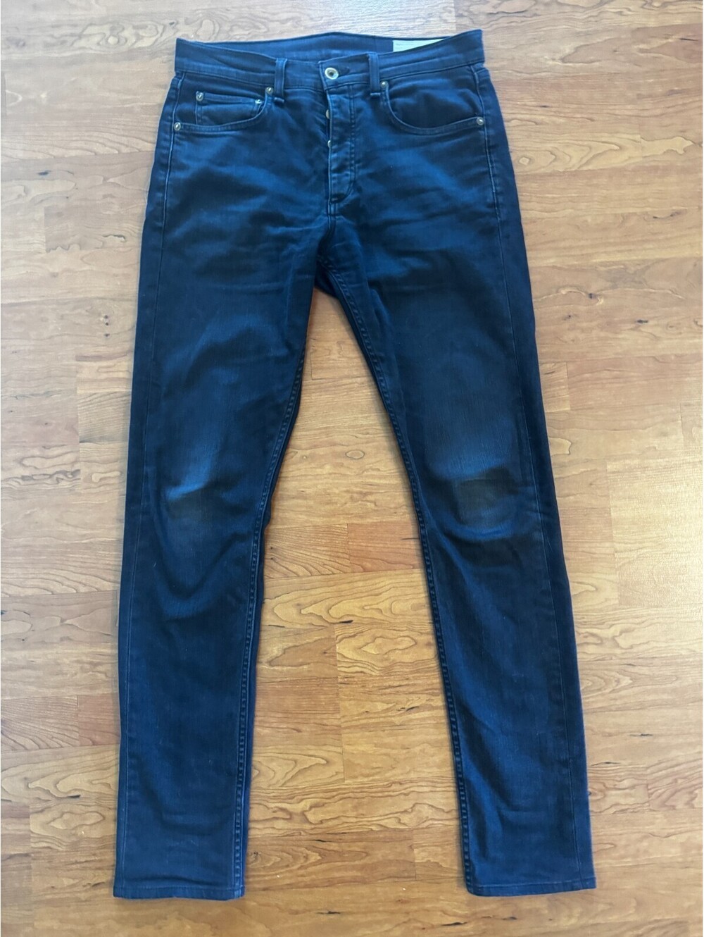 Rag & Bone Men's Fit 2 Black Slim Fit Jeans - Size 30x32